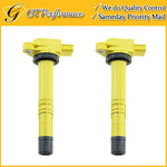 OEM Quality Ignition Coil 2PCS for Acura RSX/ Civic CR-V Element S2000 L4 Yellow