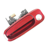 Exterior Door Handle Front Left for 1998-2002 Toyota Corolla 3M8 Burgundy Red