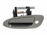 Exterior Door Handle Front Left for 02-06 Nissan Altima KY2 Polished Pewter