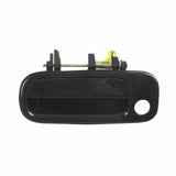 Exterior Door Handle Front Left for 1992-1996 Toyota Camry Non Painted Black