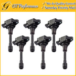 OEM Quality Ignition Coil 6PCS for Infiniti FX50 M56/ Nissan Altima Sentra Versa