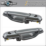Exterior Door Handle Front 2PCS Set for 98-03 Sienna Silver Spruce Metallic 6M3