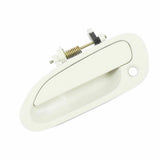 Exterior Door Handle Front Left & Right for 1998-2002 Honda Accord NH578 White