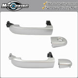 Exterior Door Handle Front L & R for 07-12 Versa K23 Liquid Platinum Metallic