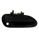 Exterior Door Handle Front L & R for 98-02 Honda Accord NPB Non-Painted Black