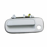Exterior Door Handle Front Left for 1992-1996 Toyota Camry 040 White