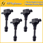 OEM Quality Ignition Coil 4PCS for Infiniti FX45/ M45/ Q45 4.5L V8, 22448-AR215