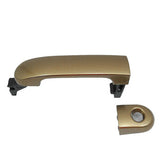 Exterior Door Handle Front Left for 2007-2012 Nissan Versa C32 Bronze Metallic