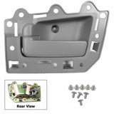 Interior Door Handle 4PCS Set for 2005-2011 Jeep Grand Cherokee Gray