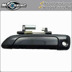Exterior Door Handle Front Left for 2001-2005 Honda Civic Smooth Black