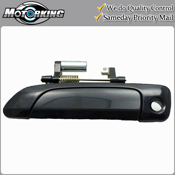 Exterior Door Handle Front Left for 2001-2005 Honda Civic Smooth Black
