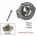 Interior Door Handle Front Left & Right for 06-10 Jeep Commander Gray & Chrome