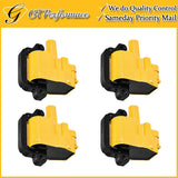 Performance Ignition Coil 4PCS Cadillac/ Chevrolet/ GMC/ Pontiac 5.7L 7.4L 8.1L