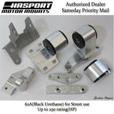 Hasport Mount Kit for H-series Engine Swaps into the 88-91 Honda Civic/ CRX 62A