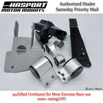 Hasport EF AWD Dual Height K20 K24 Swap Mount Kit for 88-91 Civic/CRX EFKAWD-94A