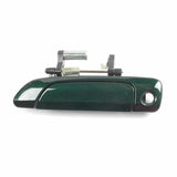 Exterior Door Handle Front Left for 01-05 Honda Civic G95P Clover Green Pearl