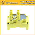 OEM Quality Ignition Coil for 2011-2012 Ford Fiesta 1.6L L4, 4M5G12029ZB, Yellow