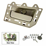 Interior Door Handle 4PCS Set for 2005-2011 Jeep Grand Cherokee Beige Tan