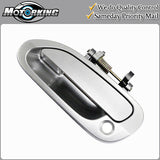 Exterior Door Handle FL for 1998-2002 Honda Accord NH623 Satin Silver Metallic
