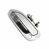 Exterior Door Handle FL for 1998-2002 Honda Accord NH623 Satin Silver Metallic