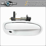Exterior Door Handle Front Right for 1996-2000 Honda Civic NH578 White B4125