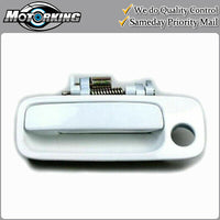 Exterior Door Handle Front Left for 97-01 Toyota Camry 051 Diamond White Pearl