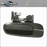 Exterior Door Handle Rear Left for 1998-2002 Toyota Corolla Non Painted Black