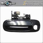 Exterior Door Handle Front Left for 1998-2002 Toyota Corolla Non Painted Black