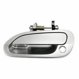 Exterior Door Handle 4PCS Set for 98-02 Honda Accord NH623 Satin Silver Metallic