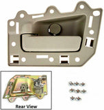 Interior Door Handle Rear Left for 05-11 Jeep Grand Cherokee Beige Tan