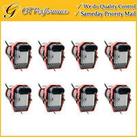 OEM Quality Ignition Coil 8PCS for 02-06 Escalade/ 04-05 Rainier 5.3L/ 6.0L, Red