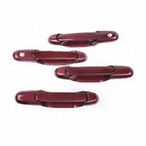 Exterior Door Handle 4PCS Set for 1998-2003 Toyota Sienna 3M6 Burgundy DS60