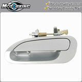 Exterior Door Handle Rear L for 98-02 Honda Accord NH612M Regent Silver Metallic