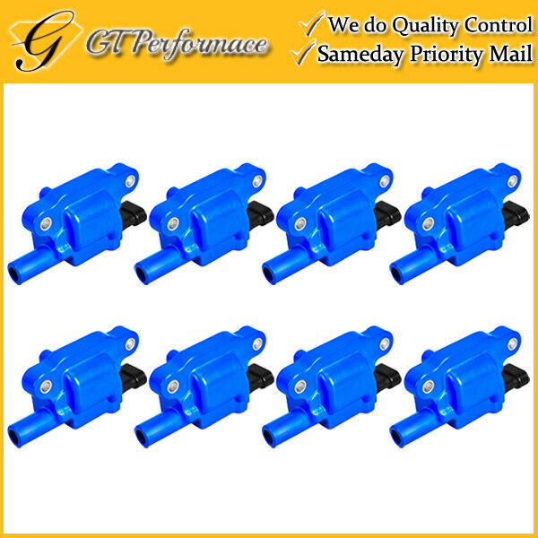 Performance Ignition Coil 8PCS for Buick Cadillac Chevrolet GMC Pontiac Saab V8