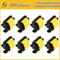 Performance Ignition Coil 8PCS Cadillac Chevrolet GMC Isuzu 4.8L 5.3L 6.0L 8.1L