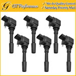OEM Quality Ignition Coil 6PCS for 15-17 Porsche Cayenne Macan Panamera 3.0/3.6L