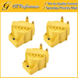 Performance Ignition Coil 3PCS for Buick Cadillac Chevrolet Isuzu Pontiac Yellow