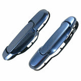 Exterior Door Handle Rear Left & Right for 98-03 Toyota Sienna 8L9 Denim Blue