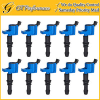 Performance Ignition Coil 10PCS for F-150 F-250 F-350 F-550 Super Duty/ Lincoln