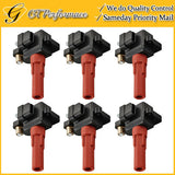 OEM Quality Ignition Coil 6PCS for Subaru Outback B9 Tribeca Legacy Tribeca H6