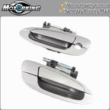 Exterior Door Handle Front Pair for 02-06 Nissan Altima C43 Pebble Beach Greige