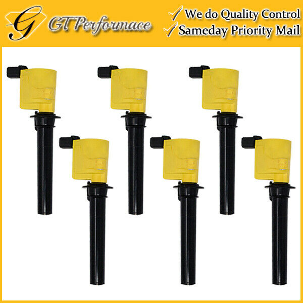 Performance Ignition Coil 6PCS for Ford Escape Taurus/ Mazda Tribute/ Mercury V6