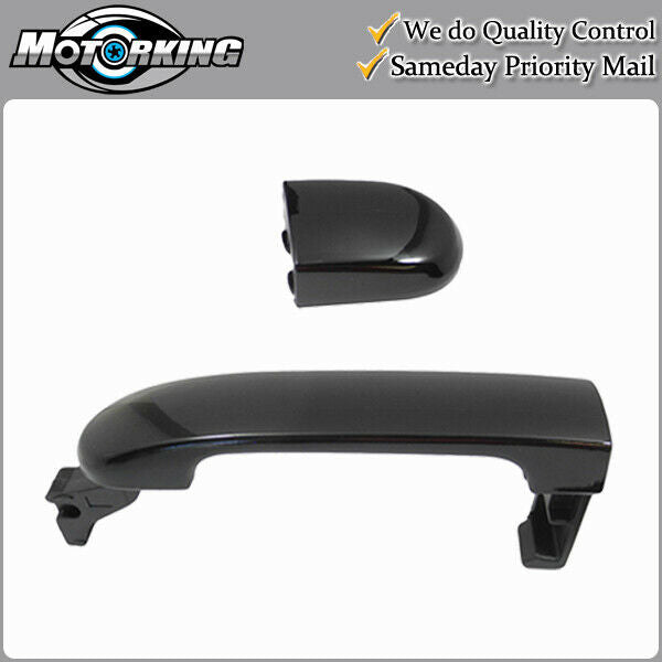 Exterior Door Handle Front or Rear Right for 2007-2012 Versa KH3 Black Obsidian