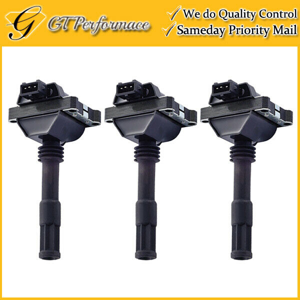 OEM Quality Ignition Coil 3PCS for 1993-1995 Alfa Romeo 164 3.0L V6, 60562701