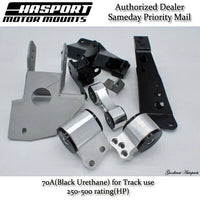 Hasport EF AWD Dual Height K20 K24 Swap Mount Kit for 88-91 Civic/CRX EFKAWD-70A