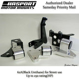 Hasport Mounts Dual Height K-Series K20 K24 Swap into 96-00 Honda Civic EKK2-62A