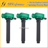 Performance Ignition Coil 3PCS for Chrysler Dodge Jeep Ram 3.2/3.6L V6, Green