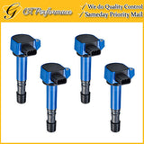Performance Ignition Coil 4PCS Set for Acura EL MDX/ Civic Pilot Ridgeline/ Vue
