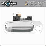 Exterior Door Handle Front Left for 1998-2002 Toyota Corolla 199 Alpine Silver