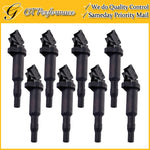 OEM Quality Ignition Coil 8PCS BMW 1, 3, 5, 7, Series X3 X5 X6/Mini Cooper L6 V8